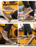 Zapatos de seguridad transpirables, zapatillas de trabajo con protección, antipinchazos, punta de acero, antideslizantes, Verano - details 14