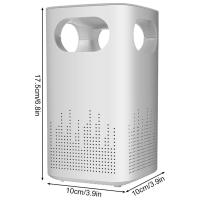 Purificador de aire para habitación grande, purificador de olores para mascotas, alergias, polen, filtro de formaldehído para el hogar - details 4
