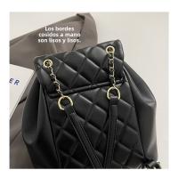 Mochila de mujer con cadena de rombos 2025 nueva mochila versátil de moda de primavera mini mochila - details 16