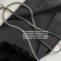 Bolso Cruzo de Nylon Negro Elegante Mango Acordonado, Cierre de Cremallera, Correa Ajustable, Perfecto para Otoño e Invierno, Multifuncionalidad Diaria - details 7