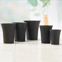 Maceta redonda negra para cultivo de plantas verdes profundas y gruesas, maceta para vivero de flores suculentas, decoración del hogar y jardín, 2/5/10 Uds. - details 4