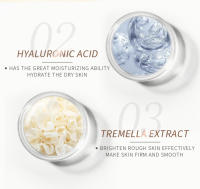 Crema Facial de Caracol LAIKOU 50ML Hidratante de Ácido Hialurónico Reafirmante de Piel - details 4
