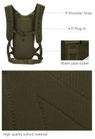 Mochila Táctica Molle De 15L Para Ciclismo Deportes Al Aire Libre Senderismo Acampar Escalada Pesca Material De Nylon Unisex - details 5