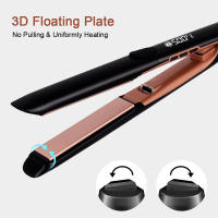 Liso Radiador Profesional de Cabello Plancha de Cera de 500°F Herramienta de Estilismo de Salón para Alisa y Dominar Enchufe Europeo Standard - details 2