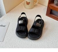 Sandalias informales para niños con correa de gancho y bucle, nueva tendencia 2025, zapatos de playa a la moda con dedos abiertos, zapatos de playa para niños medianos y grandes, suaves y antideslizantes - details 7
