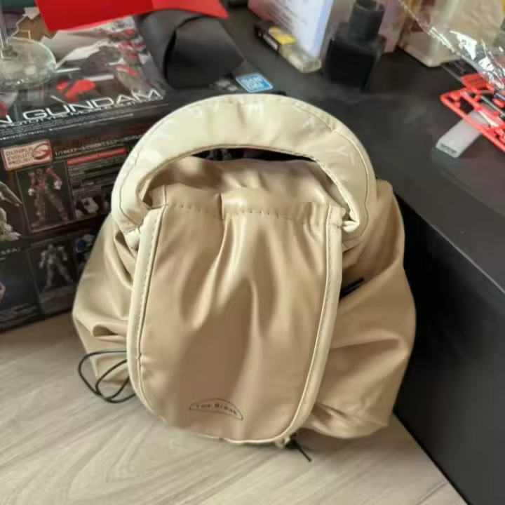 Bolsa de Maquillaje Lazy de Gran Capacidad Bolsa de Almacenamiento Portátil Plana para Viajes - 1