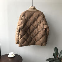 Women lightweight down cotton wear short coat autumn winter padded jacket - details 14