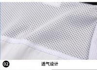 Uniforme de Chef Unisex, camisa de trabajo para restaurante, Cocina, Servicio de panadería, transpirable, manga corta, doble botonadura, chaqueta de Chef, ropa - details 19