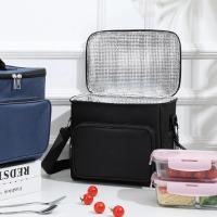 Bolsa Bento gruesa de tela Oxford, bolsa aislante portátil de gran capacidad, bolsa de picnic al aire libre, bolsa de almuerzo para estudiantes - details 2