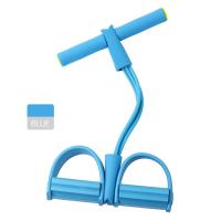 Dispositivo De Entrenamiento Con Cuerda Elástica De 4 Resistencias Para Gimnasio Doméstico Bandas De Resistencia Abdominal Equipo De Fitness Para Mujeres Ejercicio Completo - details 9