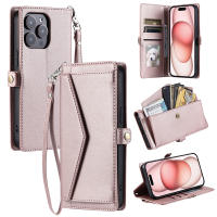 Funda tipo billetera de cuero con cremallera para Samsung, A06 bolso cruzado para Samsung, A13, A14, A15, A16, A23, A24, A25, A33, A34, A35, A53, A54, A55, M55, M13 - details 22