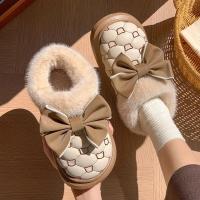 Botas de nieve con plataforma gruesa y cera, bonito diseño de mariposa - details 10
