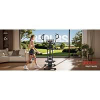 UMAY para el hogar, máquina de ejercicio con 8 niveles de resistencia y empuñaduras de frecuencia de pulso, entrenador elíptico magnético silencioso con paso de 15,5" y - details 4