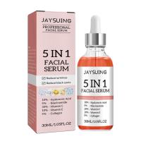 Suero Facial de ácido hialurónico 5 en 1, suero hidratante de colágeno con vitamina C, suero Facial relámpago, cuidado de la piel para reducir los poros - details 0