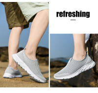 Zapatos Deportivos informales para hombre y mujer, calzado ligero de malla transpirable para caminar, trotar y Tenis - details 7