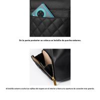 2025 nueva mochila para mujer, pequeña cadena de viento fragante, mochila con textura, bolsa de viaje para ir al trabajo, mochila pequeña - details 15