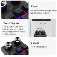 Teclado de programación ro personalizado, periférico con Bluetooth, RGB, 12 teclas, copia y pasta, Mini botón para juegos, mecánico, Hotswap, ropad - details 5