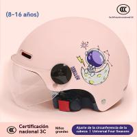Ccasco infantil moto aire libre resistente viento seguro coche electrico Equipo Protector - details 4