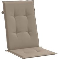 Acolchados para sillones, cojines para patio, tela gris topo - details 0