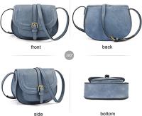 Bolso de hombro para mujer, bolso de hombro de piel sintética para mujer, bolso de mujer con correa de hombro extraíble - details 1