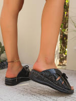 Sandalias para mujer, nuevo verano con cordones, bolsa lateral, pies, zapatillas geniales para mujer - details 13