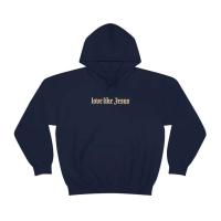 Sudaderas con Capucha de Amor Like Jesus Cómodas de Vellón para Hombres y Mujeres - details 6