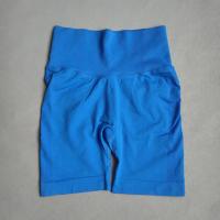 Pantalones cortos de Yoga para mujer, pantalones cortos deportivos sin costuras para gimnasio, pantalones cortos de entrenamiento de cintura alta con realce, pantalones cortos deportivos para Fitness, pantalones cortos de ciclismo - details 2
