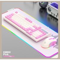 Conjunto de Teclado y Ratón para Juegos de Escritorio KM800 con 98 Teclas WiRED - details 12
