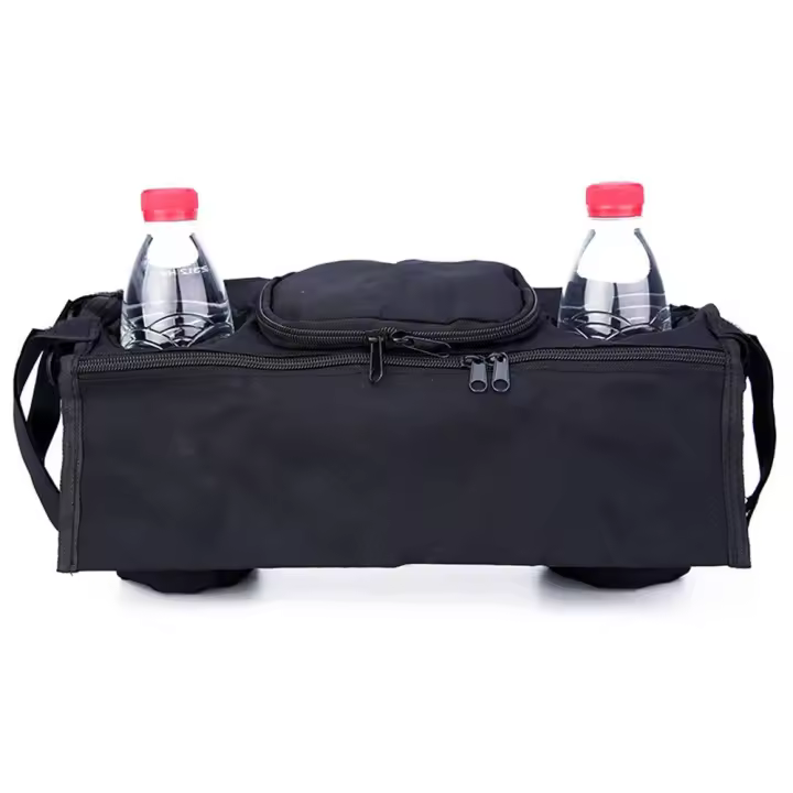 Bolsa de almacenamiento, accesorios para cochecito, silla de ruedas, organizador de cochecito de bebé, portabotellas, bolsa de transporte, bolsas de pañales infantiles - 1