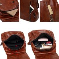 Bolsos de cuero impermeables Antirrobo para Mujer, Bolsos de Hombre, Bolso de Viaje informal ZP - details 1
