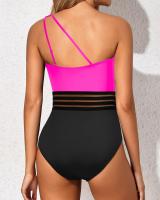 Verano 2025 nuevo traje de baño ajustado de una pieza con doble correa para el hombro para la playa - details 34