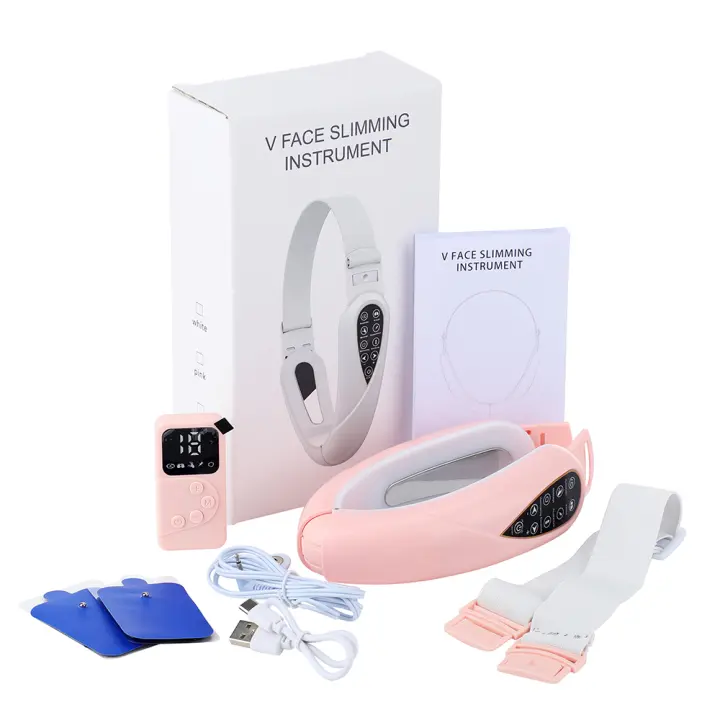 Masajeador Facial EMS Máquina de Levantamiento Facial de Microcorriente Removedor de Papada - 1