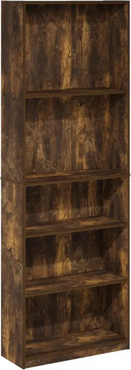 Jaya Simply Home Librería Ajustable de 5 Niveles, Pin Ámbar - 1