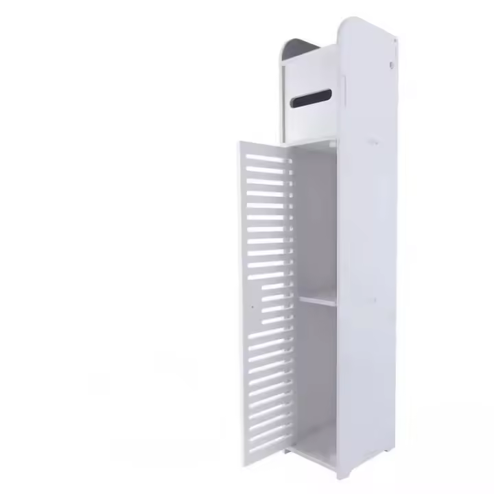 Armario de Almacenamiento para Baño Unidad de Muebles para el Hogar con Puertas y Estantes - 1
