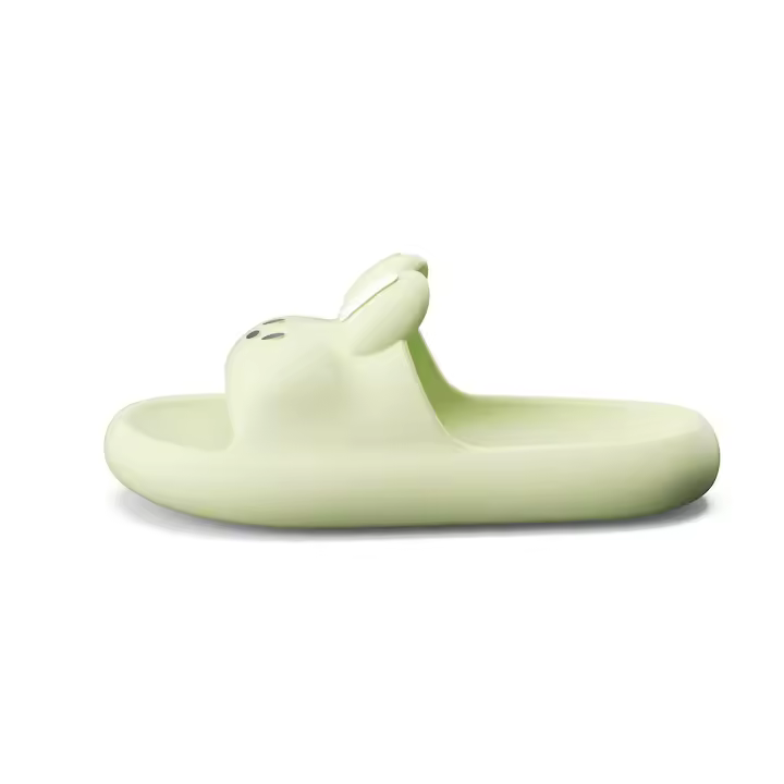 Pantuflas de conejo unisex antideslizantes, cómodas y suaves para uso doméstico, pantuflas de interior con diseño de dibujos animados. - 1