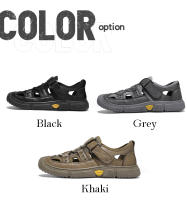 Sandalias de verano para hombre, sandalias romanas de cuero de ocio, zapatos de playa transpirables, zapatos cómodos para hombre, chanclas para exteriores, zapatillas deslizantes - details 4