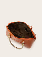 Bolsa de almohada de charol 2025 primavera y verano nuevo bolso brillante bolso nupcial moda de alta gama de un solo hombro oblicuo span bolso de las mujeres. - details 14