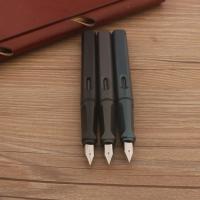 Pluma estilográfica de plástico negro mate 860, punta EF, papelería verde esmerilado, material escolar y de oficina, bolígrafos de tinta, 1 ud. - details 3