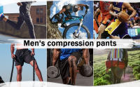 Leggings deportivos para hombre Medias de compresión para gimnasio - details 5