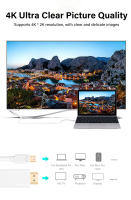 Nephy Adaptador Mini DP a HDMI Cable Convertidor 4K/2K para Macbook Surface Longitud de 1.8m - details 2