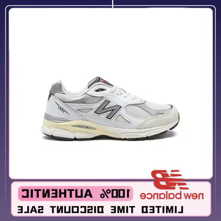 LETEN 【100% AUTÉNTICO】 NB 990 V3 Blanco "ZAPATOS DEPORTIVOS M990AL3 CUANTIDAD LIMITADA + MIENTRAS DURARAN LOS STOCKS Pegatinas de pared - 1