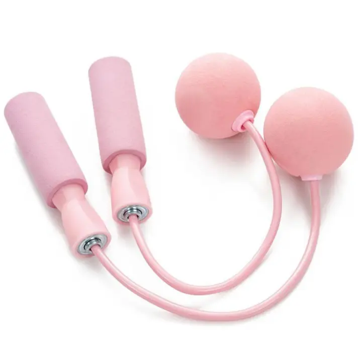 Cuerda para saltar inalámbrica con pelotas pesadas, deportes, entrenamiento físico, culturismo, ejercicio, gimnasio, equipo de gimnasio en casa, cuerda para saltar - 1