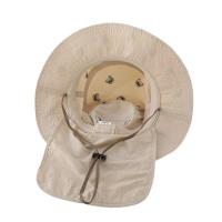 Gorro panamá Kawaii para niños, protección del cuello, bordado de dibujos animados, sombrero para el sol para bebé, protector solar, sombrero de pescador de verano de secado rápido para niñas - details 11