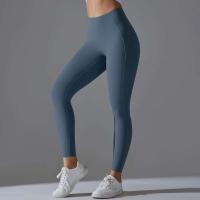Leggings, pantalones de yoga cansados ​​de cintura alta para correr, deportes de ciclismo, pantalones de gimnasio a prueba de escuadra, control del vientre, malla adelgazante para botín - details 2