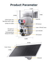 Cámara Solar de Pantalla Doble SHIWOJIA Zoom 36X Seguridad al Aire Libre Follow de Humano PIR - details 17