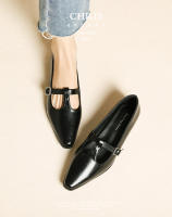 Nuevos zapatos británicos de cuero suave, zapatos pequeños de cuero, tacón grueso, tacón bajo, zapatos Marie - details 2