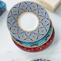 Conjunto de Taza de Café de Lujo Estilo Marroquí Cerámica Ideal para Cappuccino, Latte, Espresso - details 5
