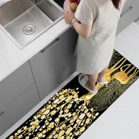 Alfombra de estilo geométrico para puerta de entrada, alfombrilla antideslizante para sala de estar, alfombra absorbente para baño, Alfombra de cocina, alfombrillas de bienvenida para puerta delantera - details 3
