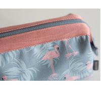 Bolso De Maquillaje Para Mujer Con Flamenco Gran Capacidad Organizador De Viaje Bolsa De Almacenamiento De Cosméticos Portátil Bolsa De Viaje Esencial - details 15