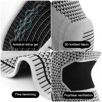1 Pc Sports Knee Pads, Leg Support Compression Sleeve, Breathable Non-slip Knee Elite Brace - details 4